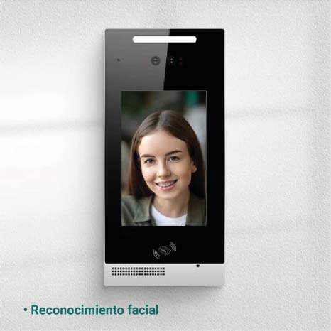 Portero con reconocimiento facial